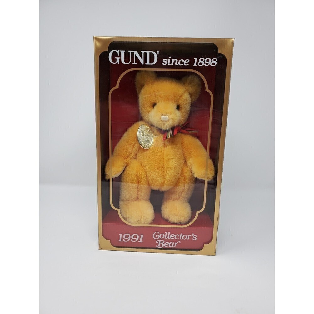 VINTAGE GUND 1991 COLLECTORS BEAR NIB LIMITED EDITION